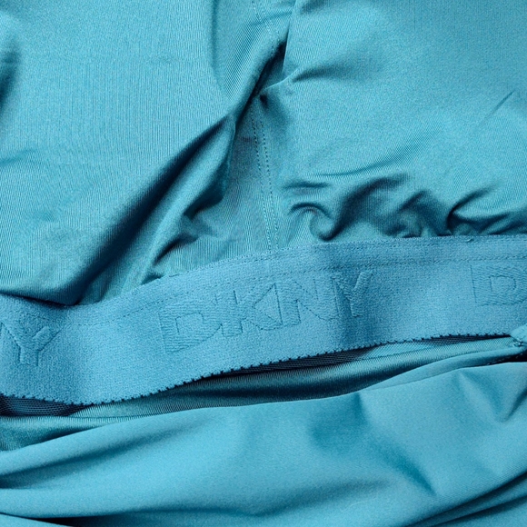 DKNY Women's One-Piece Teal Starburst Swimsuit Size XXL - Picture 11 of 13